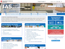 Tablet Screenshot of ias.cat